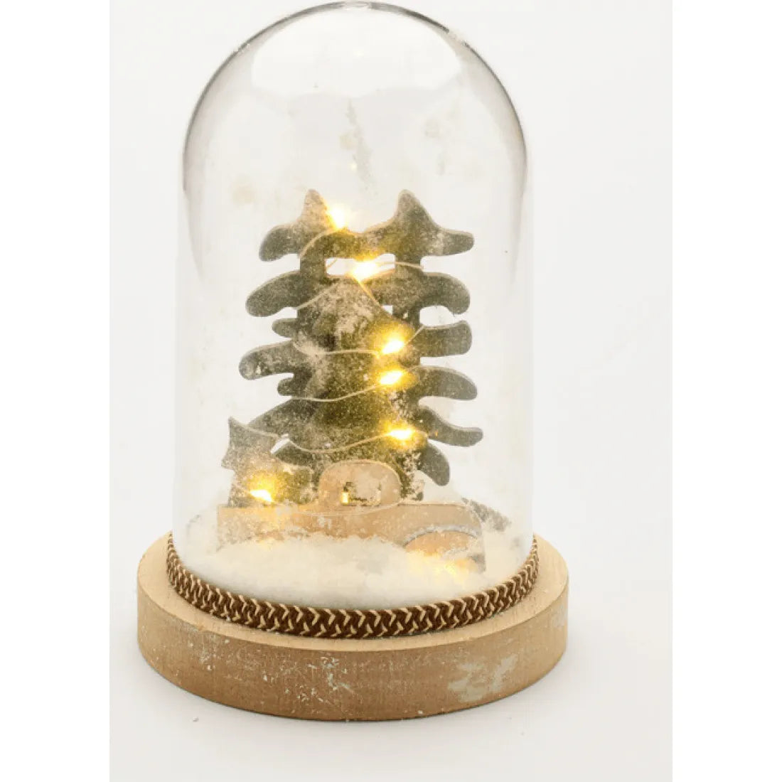 PLASTIC COVER CHRISTMAS MOTIFS AYTOKINHTO 8 MINI LED ΛΑΜΠΑΚ ΜΠΑΤΑΡ(2xAAA) ΘΕΡΜΟ ΛΕΥΚΟ IP20 D12x18c - ledmania.gr