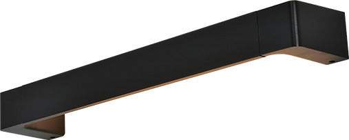 ΕΠΙΤΟΙΧΟ Φ/Σ LED 12W 3000K ΑΛΟΥΜΙΝΙΟ ΜΑΥΡΟ 60Χ6,4Χ10,5CM - ledmania.gr