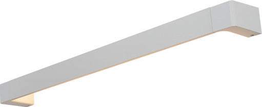 ΕΠΙΤΟΙΧΟ Φ/Σ LED 18W 3000K ΑΛΟΥΜΙΝΙΟ ΛΕΥΚΟ 90Χ6,4Χ10,5CM - ledmania.gr