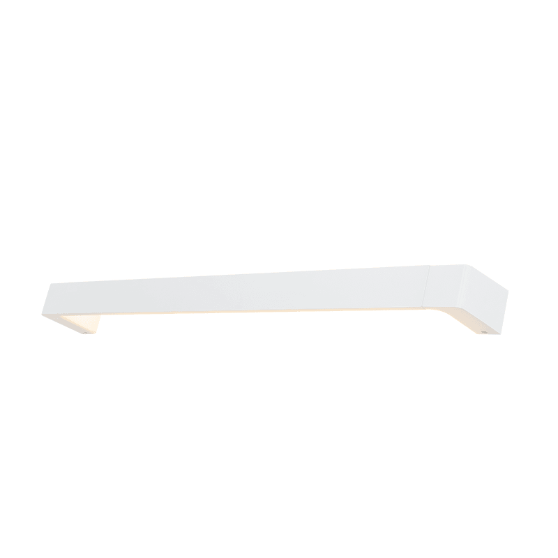 ΕΠΙΤΟΙΧΟ Φ/Σ LED 18W 3000K ΑΛΟΥΜΙΝΙΟ ΛΕΥΚΟ 90Χ6,4Χ10,5CM - ledmania.gr