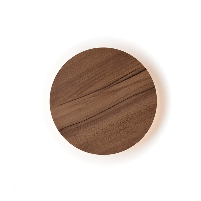 ΕΠΙΤ Φ/Σ LED 15W 3000Κ ΑΠΟΧΡ.ΣΚΟΥΡ ΞΥΛΟΥ MDF ΚΥΚΛ Φ30XH3,6CM - ledmania.gr