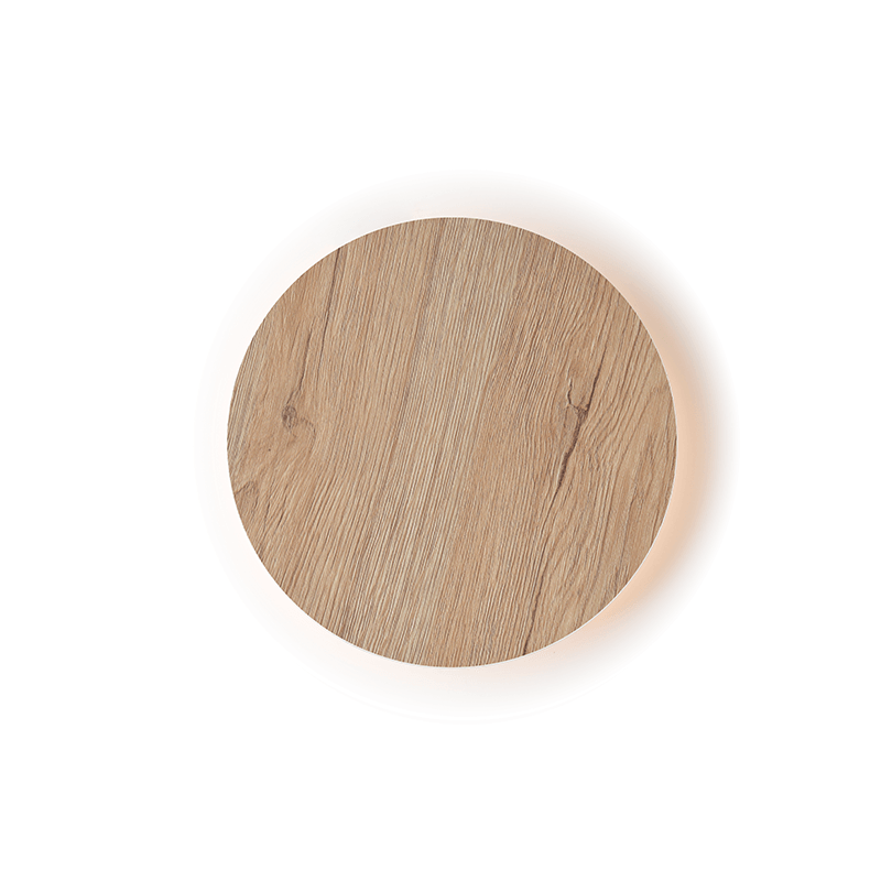 ΕΠΙΤ Φ/Σ LED 24W 3000Κ ΑΠΟΧΡ.ΑΝΟΙΧΤ ΞΥΛ MDF ΚΥΚΛ Φ40XH3,6CM - ledmania.gr