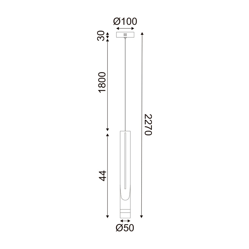 ^ΚΡΕΜΑΣΤΟ Φ/Σ LED 5W 3000K 300LM ESTRELA ΜΑΥΡΟ ΜΕΤ/ΚΟ IP20 D6XH228CM - ledmania.gr