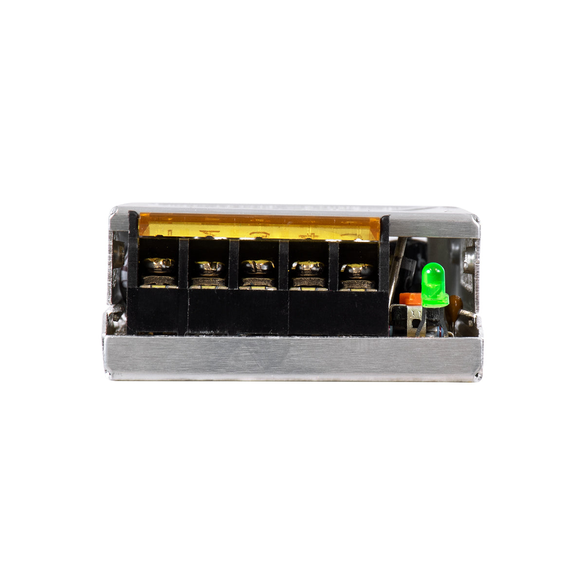 GloboStar® 73032 Μεταλλικό Τροφοδοτικό PELV για Προϊόντα LED 25W 2.1A - AC 220-240V σε DC 12V - IP20 L7.7 x W5 x H2.4cm - 3 Years Warranty - ledmania.gr