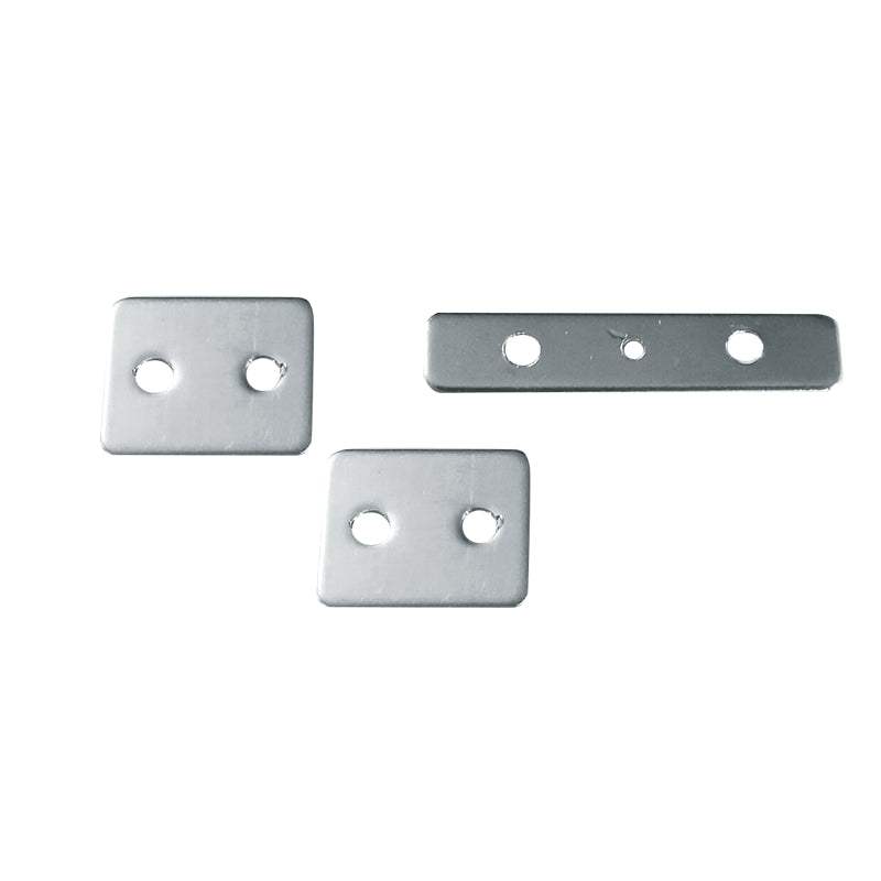 METAL CONNECTOR 180° WITH SCREWS FOR PROFILE P6070 Set of 3 pcs - ledmania.gr