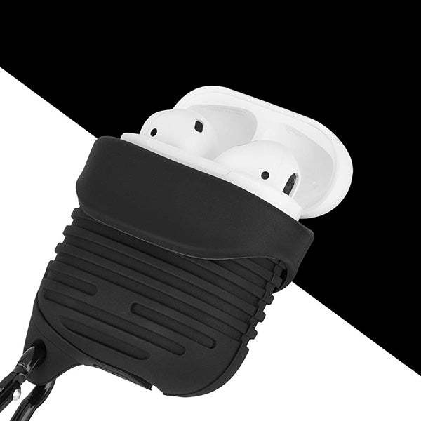 SILICONE CASE FOR AIRPODS TYPE 2 LIGHT BLUE - ledmania.gr