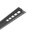 AISH BLACK ALUMINUM TRIMLESS PROFILE 2.5m/pc WITHOUT COVER - ledmania.gr