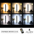 GloboStar® ALIEN-DIVA-BLACK-50-10 ALIEN Design DIVA Μοντέρνο Minimal Nordic Μεταλλικό Φωτιστικό Επιτραπέζιο - Πορτατίφ - Λαμπατέρ Μαύρο LED 10W 1500lm με Ασύρματο Χειριστήριο RF & Dimmer IP20 CCT Θερμό 2700 K έως Ψυχρό 6000K Μ3 x Π1.6 x Υ50cm - ledmania.gr