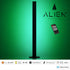 GloboStar® ALIEN-DIVA-BLACK-50-5 ALIEN Design DIVA Μοντέρνο Minimal Nordic Μεταλλικό Φωτιστικό Επιτραπέζιο - Πορτατίφ - Λαμπατέρ Μαύρο LED 8W 800lm με Ασύρματο Χειριστήριο RF & Dimmer IP20 Πράσινο Μ3 x Π1.6 x Υ50cm - ledmania.gr