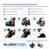 GloboStar® 75599 Προβολάκι Κήπου Καρφωτό - Δαπέδου Epistar LED 6W 300lm 60° AC 230V Αδιάβροχο IP44 RGB με 12 Διαφορετικά Σχέδια Φωτισμού - ledmania.gr