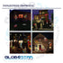 GloboStar® 75599 Προβολάκι Κήπου Καρφωτό - Δαπέδου Epistar LED 6W 300lm 60° AC 230V Αδιάβροχο IP44 RGB με 12 Διαφορετικά Σχέδια Φωτισμού - ledmania.gr