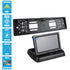 GloboStar® 86013 Πλαίσιο Πινακίδας Αυτοκινήτου με Ενσωματωμένη Αδιάβροχη Κάμερα Οπισθοπορείας 720p HD CMOS Signal 170° DC 12V και Πτυσσόμενη Οθόνη 4.3"|"200000 - ledmania.gr