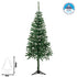 GloboStar® Crazy Christmas Χριστουγεννιάτικο Δέντρο SantaClaus Φ65 x Υ150εκ Πράσινο με Πλαστική Βάση - ledmania.gr