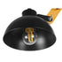 GloboStar® OLD SCHOOL 01094 Μοντέρνο Φωτιστικό Οροφής Πολύφωτο Μαύρο Μεταλλικό με Φυσικό Ξύλο Καμπάνα Φ75 x Y38cm - ledmania.gr