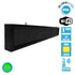 GloboStar® 90262 Κυλιόμενη Ψηφιακή Επιγραφή P10 LED SMD AC 220-240V με Wi-Fi - Αδιάβροχή IP54 - Μονής Όψης - Μ168 x Π9 x Υ24cm Πράσινο - ledmania.gr