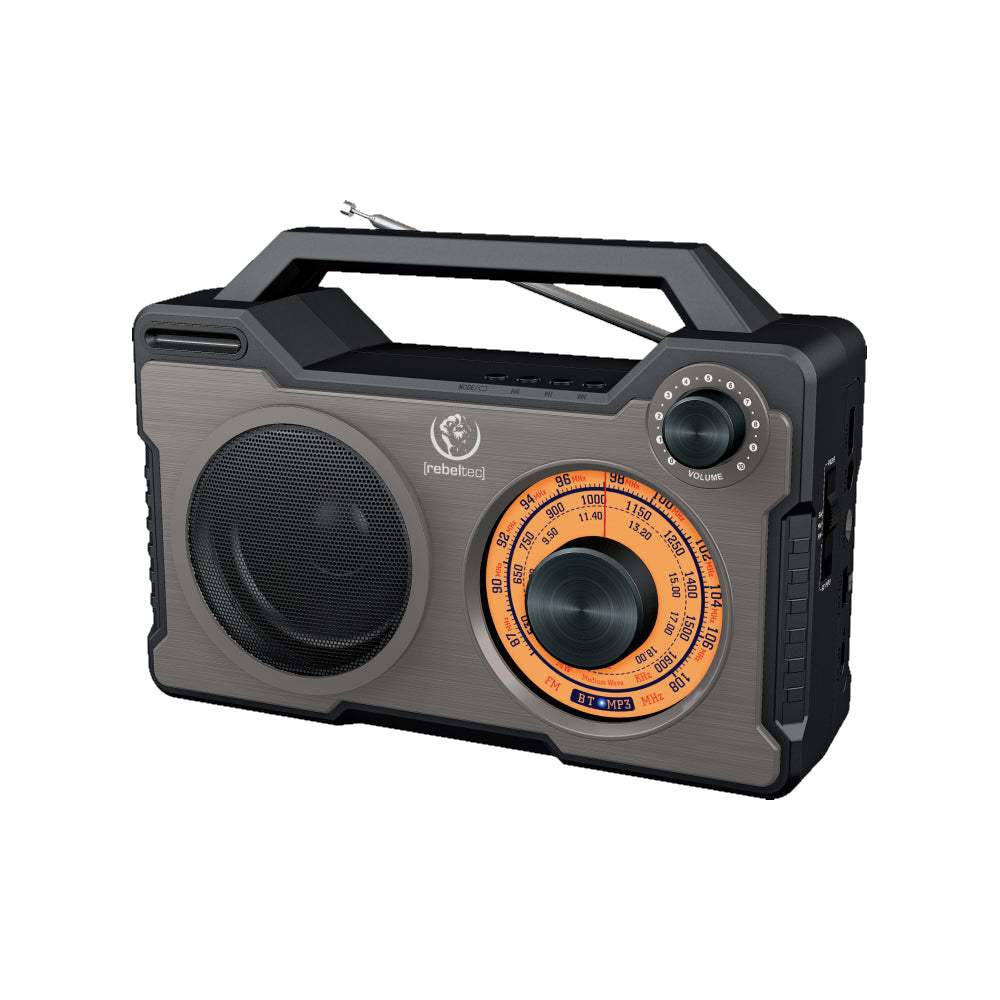 REBELTEC RODOS SPEAKER 10W BLUETOOTH FM/USB/MICROSD/AUX - ledmania.gr