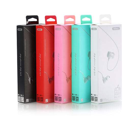 REMAX - RM-502 EARPHONES- BLACK - ledmania.gr
