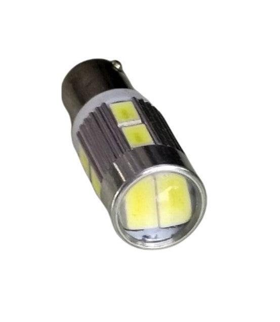 Ba9s Led Αυτοκινήτου 10Smd 5630 με φακο-12dc-Ψυχρο λευκο 1τεμ. - ledmania.gr