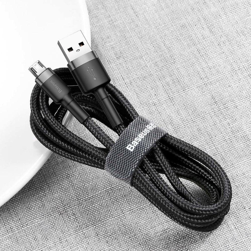 BASEUS CABLE CAFULE MICRO 2,4A 1M CAMKLF-BG1 - ledmania.gr