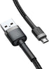 BASEUS CABLE CAFULE MICRO 2,4A 1M CAMKLF-BG1 - ledmania.gr