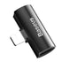 BASEUS CAL46-01 ADAPTER HF FOR iPHONE LIGHTNING 8-pin TO 2x LIGHTNING BLACK - ledmania.gr