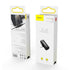 BASEUS CAL46-01 ADAPTER HF FOR iPHONE LIGHTNING 8-pin TO 2x LIGHTNING BLACK - ledmania.gr