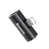 BASEUS CAL46-01 ADAPTER HF FOR iPHONE LIGHTNING 8-pin TO 2x LIGHTNING BLACK - ledmania.gr