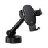 BASEUS GRAVITY CAR HOLDER SIMPLISM WINDSHIELD OR DASHBOAD MOUNT (SUYL-JY01) BLACK - ledmania.gr
