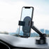 BASEUS GRAVITY CAR HOLDER SIMPLISM WINDSHIELD OR DASHBOAD MOUNT (SUYL-JY01) BLACK - ledmania.gr