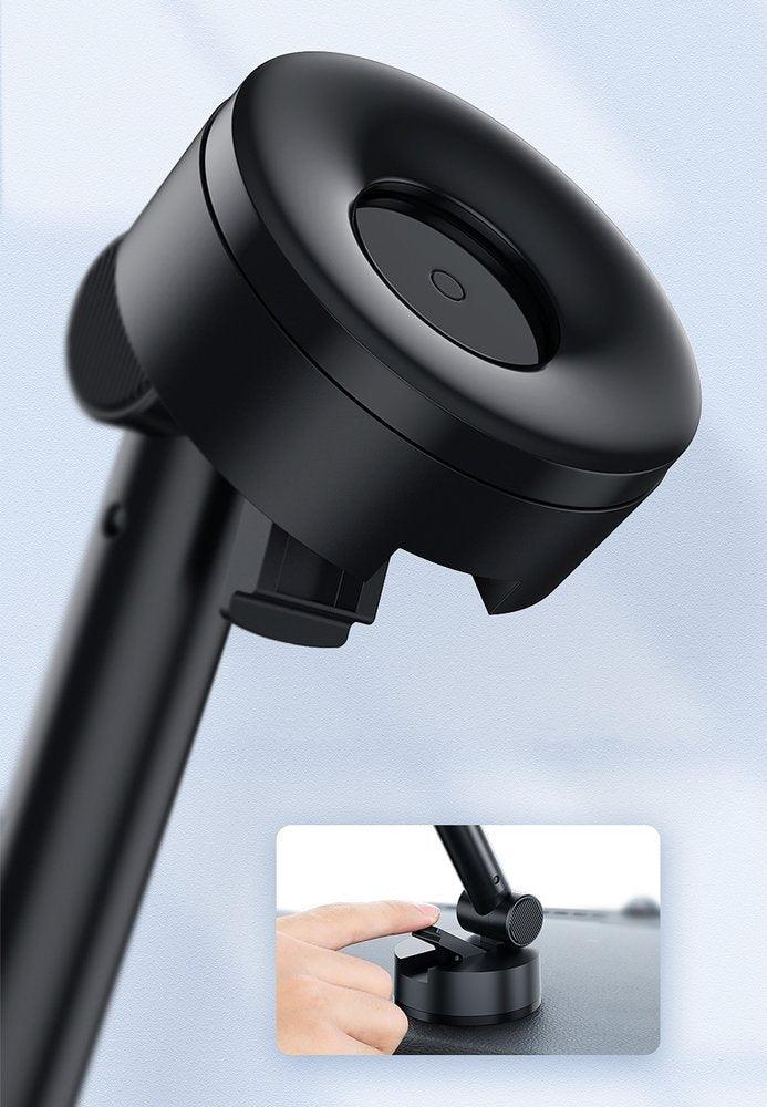 BASEUS GRAVITY CAR HOLDER SIMPLISM WINDSHIELD OR DASHBOAD MOUNT (SUYL-JY09) RED - ledmania.gr