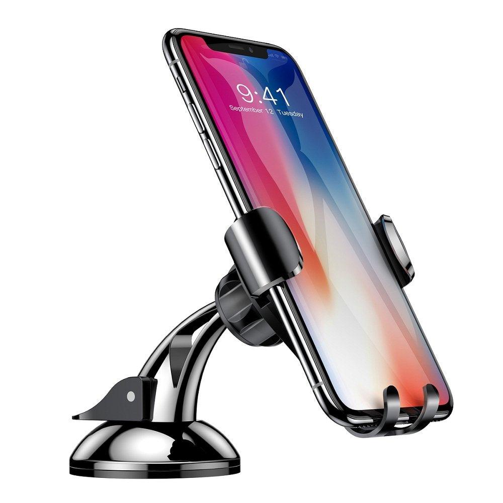 BASEUS  SUYL-XP01 CAR MOUNT OSCULUM GRAVITY BLACK - ledmania.gr