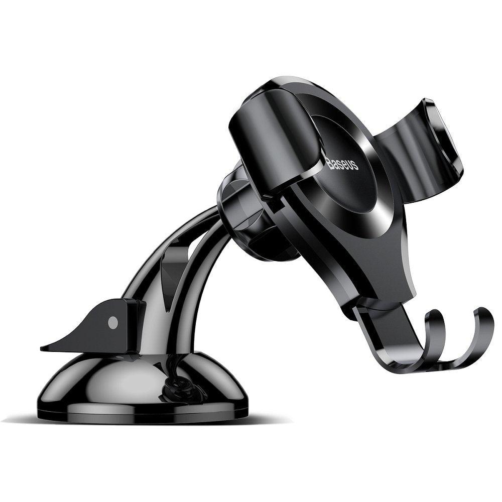 BASEUS  SUYL-XP01 CAR MOUNT OSCULUM GRAVITY BLACK - ledmania.gr