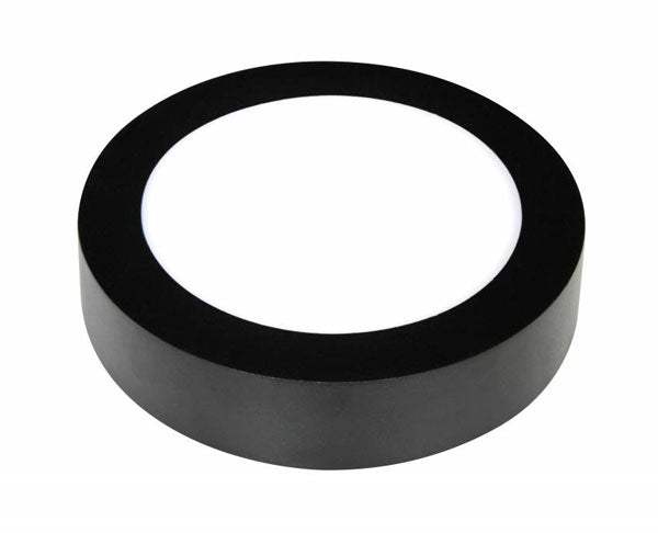 Led Panel Επιφάνειας 20w Στρογγυλό - Μαύρο - ledmania.gr