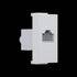 ^ MODYS ΠΡΙΖΑ ΔΙΚΤΥΟΥ ΙΒΟΥΑΡ  1 ΣΤ. RJ45 CAT.6A ΜΕ ΘΩΡΑΚΙΣΗ IP20 - ledmania.gr