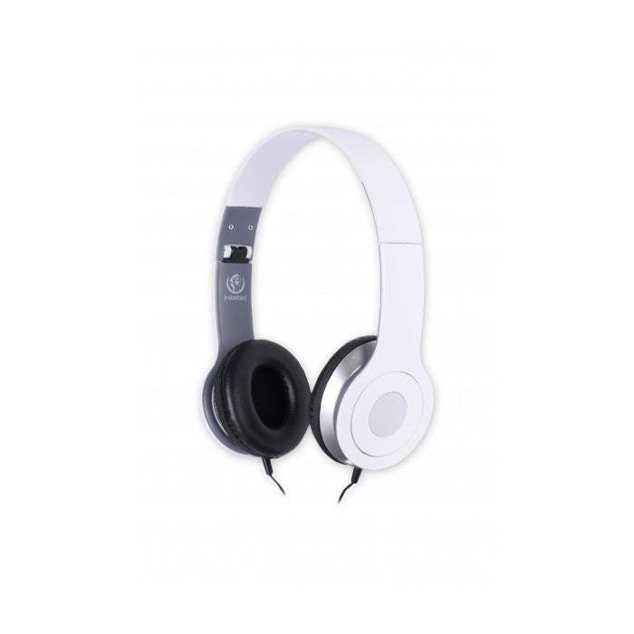 REBELTEC CITY HEADPHONES WHITE - ledmania.gr