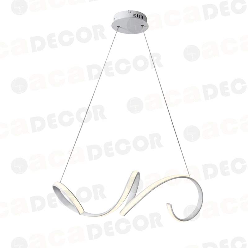 ^ΚΡΕΜΑΣΤΟ Φ/Σ LED 40W 3000K 2400LM ΛΕΥΚΟ ΑΛΟΥΜΙΝΙΟ 64X22ΧΗ120CM CLEO - ledmania.gr