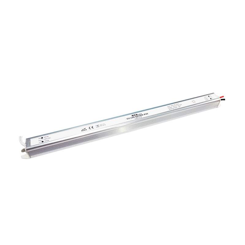 ^LINEAR METAL CV LED DRIVER 36W 230V AC-12V DC 3A IP20 WITH CABLES - ledmania.gr