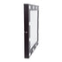 GloboStar® MAKEUP MIRROR-80x80-2 Μοντέρνος Καθρέπτης Μακιγιάζ με Πλαίσιο Φυσικού Ξύλου με Διακόπτη On/Off 12 x E27 AC220-240V - Μ80 x Π7 x Υ80cm - Καφέ Wenge - ledmania.gr