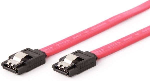 CABLEXPERT CC-SATAM-DATA SATA 3 DATA CABLE WITH METAL CLIPS 30CM - ledmania.gr