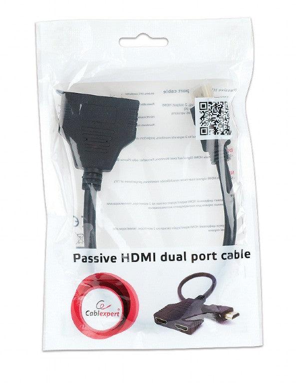 CABLEXPERT DSP-2PH4-04 PASSIVE HDMI DUAL PORT CABLE - ledmania.gr