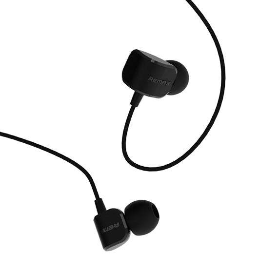REMAX - RM-502 EARPHONES- BLACK - ledmania.gr