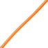 GloboStar® CABLITO 61554 Μοντέρνο Κρεμαστό Φωτιστικό Οροφής Μονόφωτο 1 x E27 Πορτοκαλί Σιλικόνης Ανάρτηση με Υφασμάτινο Καλώδιο Φ4 x Υ110cm - ledmania.gr