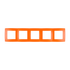 CITY ΠΕΝΤΑΠΛΟ ΠΑΝΕΛ ΠΟΡΤΟΚΑΛΙ - ledmania.gr