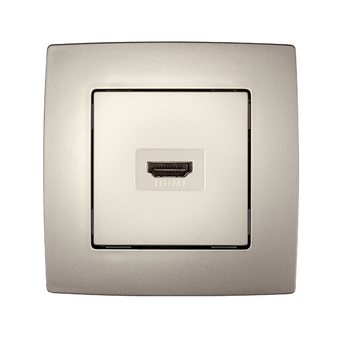 CITY PRIZA HDMI ΣΑΜΠΑΝΙΖΕ ΜΕΤΑΛΛΙΖΕ - ledmania.gr