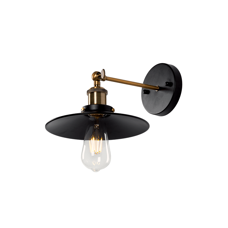 DAMON ΑΠΛΙΚΑ 1XE27 ΜΑΥΡΟ D230mm - ledmania.gr