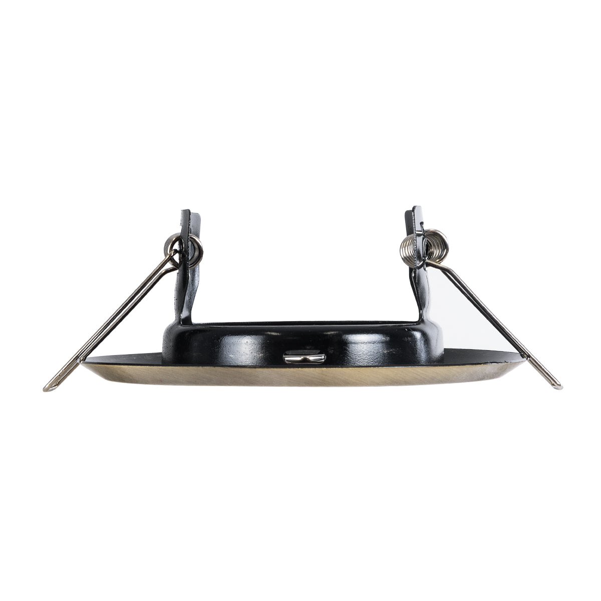 GloboStar® DELTA 77813 Χωνευτό Στρόγγυλο Σποτ Οροφής για Λάμπα MR16 με Βάση GU5.3 ή GU10 - IP20 - Μεταλλικό - Φ83 x Υ31mm - Μπρούτζινο - 5 Χρόνια Εγγύηση - ledmania.gr