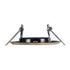 GloboStar® DELTA 77813 Χωνευτό Στρόγγυλο Σποτ Οροφής για Λάμπα MR16 με Βάση GU5.3 ή GU10 - IP20 - Μεταλλικό - Φ83 x Υ31mm - Μπρούτζινο - 5 Χρόνια Εγγύηση - ledmania.gr