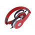 REBELTEC CITY HEADPHONES RED - ledmania.gr