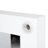 GloboStar® MAKEUP MIRROR-80x80-4 Μοντέρνος Καθρέπτης Μακιγιάζ με Πλαίσιο Φυσικού Ξύλου με Διακόπτη On/Off 12 x E27 AC220-240V - Μ80 x Π7 x Υ80cm - Λευκή Λάκα - ledmania.gr