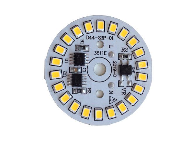 Dimmable-AC 220v Led PCB-1350 Lumens SMD 2835 ενσωματωμένο πρόγραμμα οδήγησης ic Led smart IC-15W Θερμό Λευκό - ledmania.gr